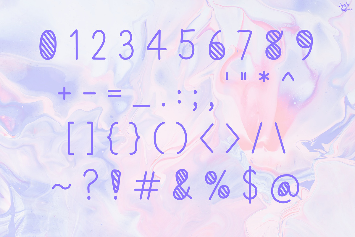 Dreamy Pastel | Handwritten Font, a Handwritten Font by LivelyAutumn11.11 (Photo 3 of 5)