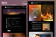 Galaxy Vacation Rental WIX Template, a Wix Template by Emaline Audra Design Co. (Thumbnail 1 of 5)