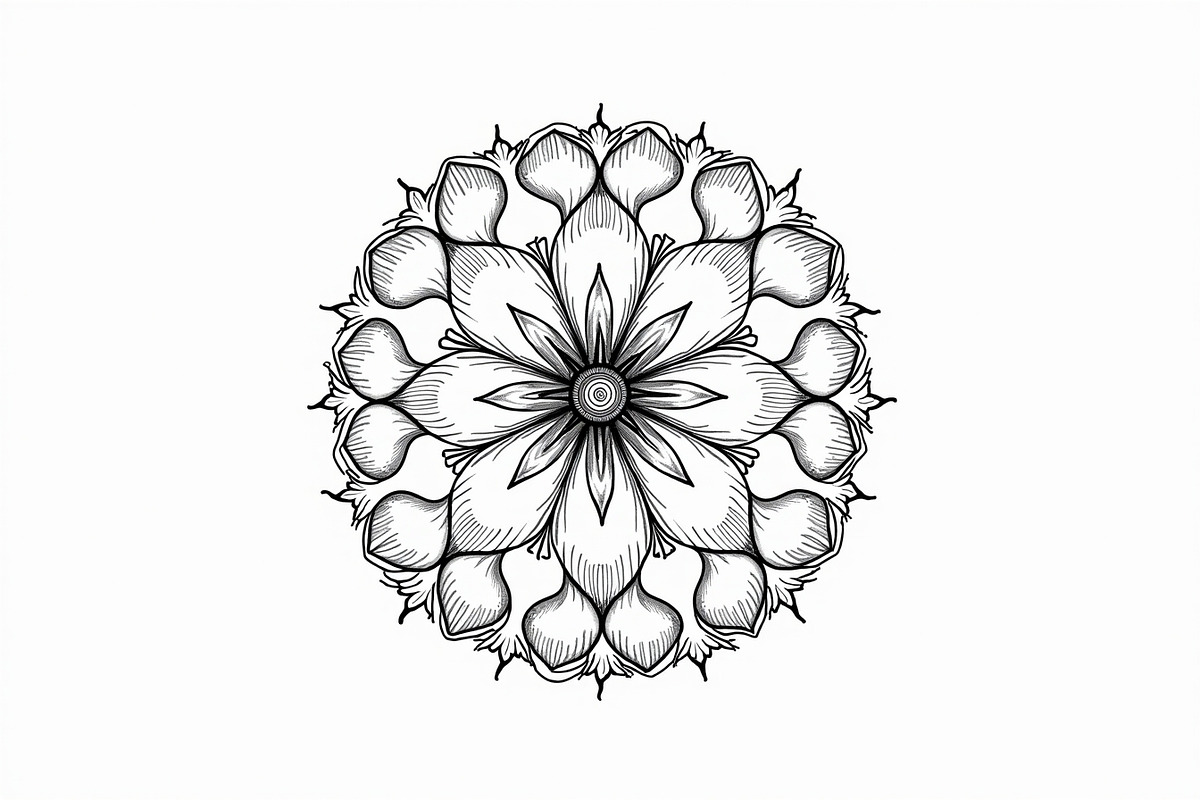 Adult Mandala Coloring Book Bundle, an Illustration by Designer_Momina (Photo 10 of 11)