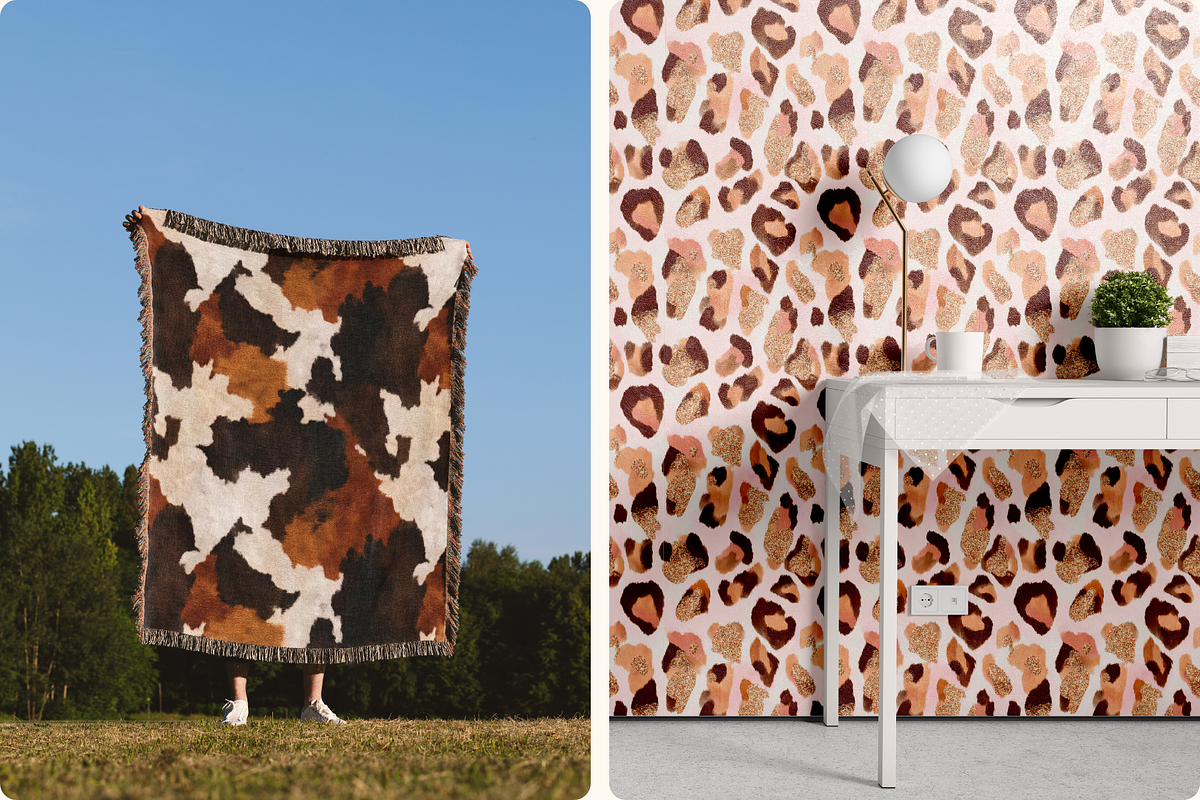Animal Abstract Patterns - part 2, a Pattern Graphic by Ninterints (Photo 13 of 15)