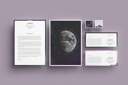 LUMINA Letterhead + Comps