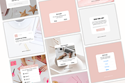 Canva Engagement Instagram Templates, a Social Media Template by The Template Lounge (Thumbnail 4 of 7)
