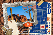 Vintage Western Scrapbook Kit, an Object Graphic by DreamoraArt (Thumbnail 3 of 10)