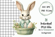 Country Farmhouse Easter Watercolor, an Illustration by NiiiNArt (Thumbnail 3 of 6)