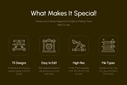 History Icon Art Set, an Outline Icon by Prosymbols (Thumbnail 2 of 7)