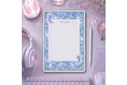 Aesthetic Planner Templates, a Stationery Template by Victoria Obscure (Thumbnail 2 of 3)