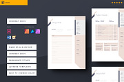 Calm Brief - Estimation - Invoice, a Stationery Template by Egotype (Thumbnail 1 of 9)