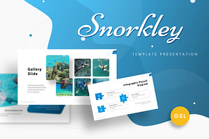 Snorkley - Diving  Google Slides