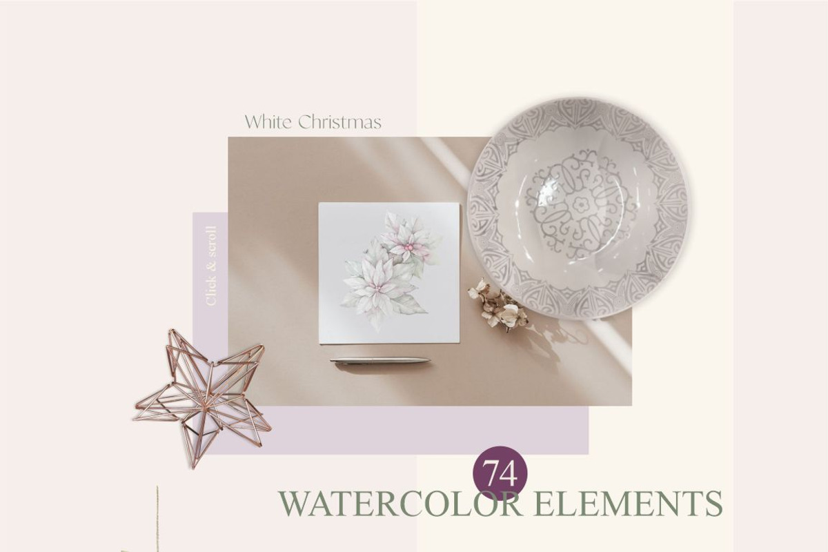 White Christmas, a Decorative Illustration by Collection by VY (Photo 8 of 13)