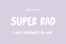Modern Bold Handwritten Font