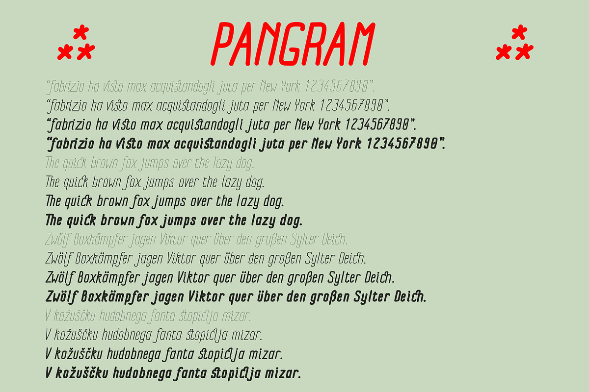 Impreciso - sans serif handmade font, a Sans Serif Font by Bellini studio (Photo 9 of 9)