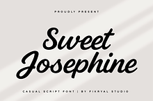 Sweet Josephine – Casual Script Font