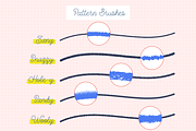 Illustrator Fineliner Brushes 15x, a Brush Add-On by Esther Nariyoshi (Thumbnail 3 of 7)