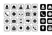 Business card contact icon, an Icon by Volyk (Thumbnail 7 of 11)