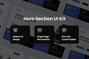 Lawscape - Law Firm Hero Header, an UI Kit Template by SquidPixey (Thumbnail 3 of 3)