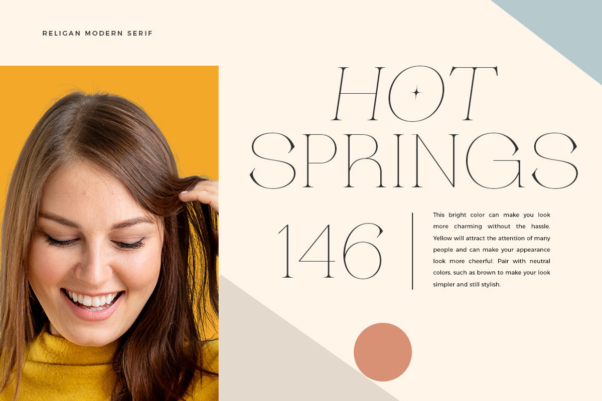 Religan - Modern Serif Font, a Serif Font by Dora Typefoundry (Photo 3 of 22)