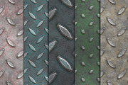 Diamond plate textures 2, a Texture Graphic by dotstudio (Thumbnail 2 of 10)