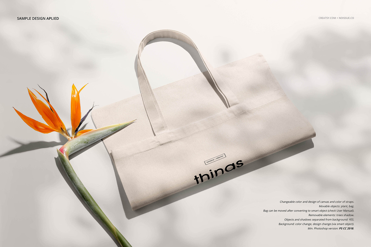 Noissue Tote Bag Mockup Bundle, a Packaging Mockup by creatsy5 (Photo 28 of 67)