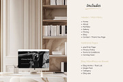 Wedding Photographer Showit Template, an App Template by MOAROShop (Thumbnail 2 of 11)