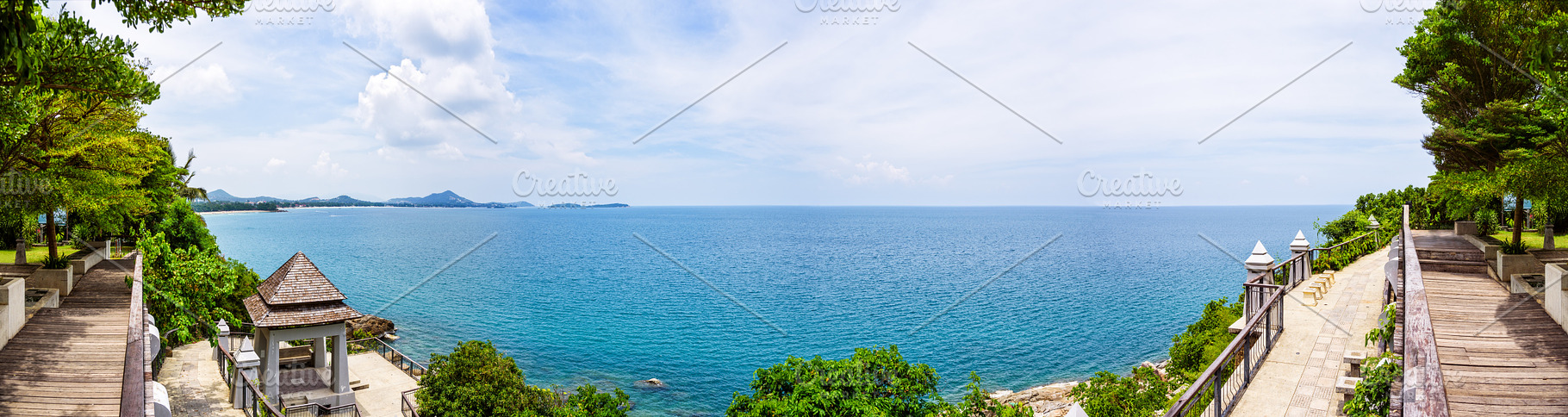Panorama Lad Koh View Point, a Nature Photo by yongkiet jitwattanatam