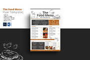 Restaurant Menu | Food Menu, a Flyer Template by Template Shop (Thumbnail 1 of 3)