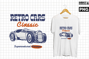 Retro Cars Classic Garage