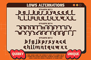 Funky Whimsy Typeface, a Sans Serif Font by alit design (Thumbnail 13 of 17)
