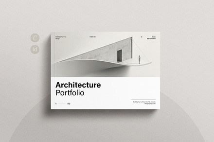 Architecture Portfolio Template, a Brochure Template by ArtisanaAura