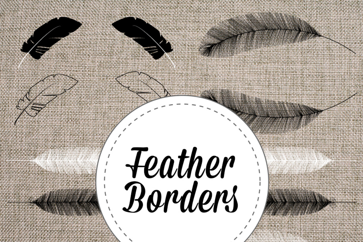 Feather Graphics Vector and PNG, an Illustration by TheBlogLoft