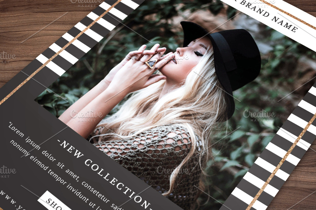 Fashion Flyer Template, a Flyer Template by NM-Design-Studio (Photo 4 of 4)