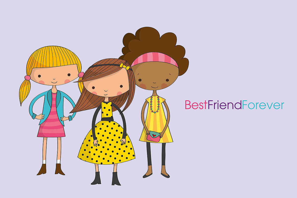 Best Friend Forever BFF, an Illustration by paulopivato (Photo 2 of 9)