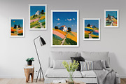 Colorful Countryside Illustration, a Decorative Illustration by Housui Patterns (Thumbnail 11 of 12)