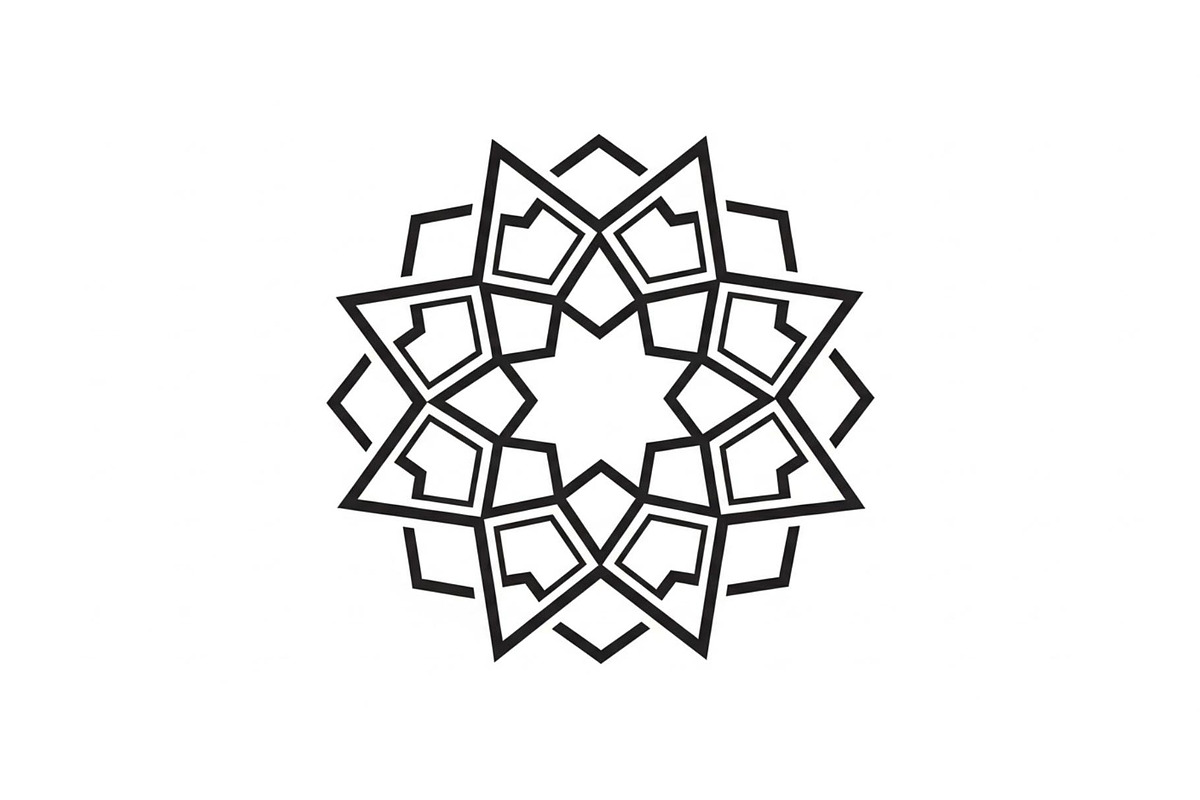 Islamic Mandala Geometric Bundle, an Illustration by Gaye Art (Photo 2 of 51)
