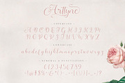 Arttyne Modern Script Font, a Script Font by alit design (Thumbnail 14 of 20)