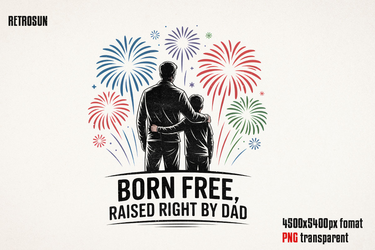 4th of July Father’s Day PNG Bundle, an Object Graphic by GlitterCraft (Photo 26 of 61)