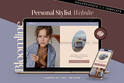 Stylist Squarespace Website Template, a Squarespace Template by Design Alchemy Studio (Thumbnail 1 of 11)