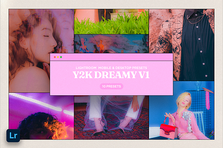 Y2K Dreamy Lightroom Presets, a Plug-in Add-On by Sesasi Studio