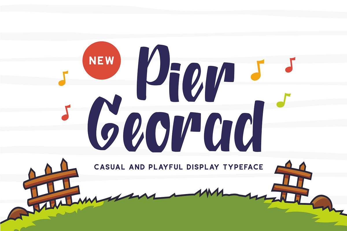 Pier Georad - Display Typeface