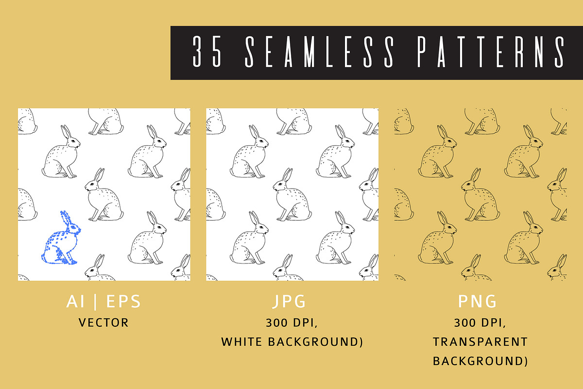 35 VINTAGE STYLE LINEAR PATTERNS, a Pattern Graphic by Lena Nikolaeva ...
