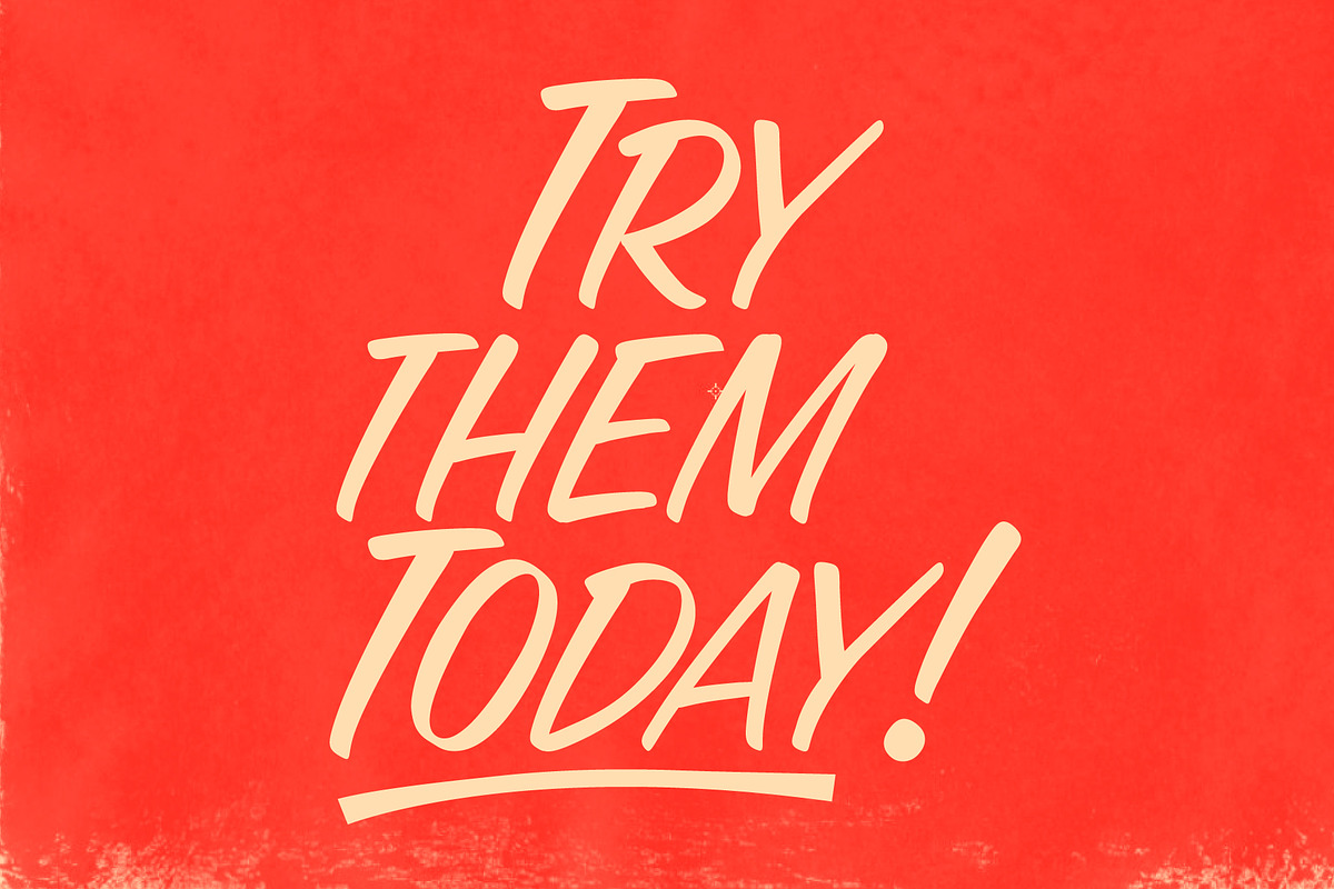 Sign Brush Type Pack | Display Type, a Script Font by StudioWorks (Photo 3 of 10)