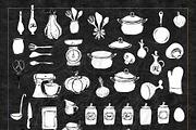 Cooking Kitchen Icons PNG Clipart, an Outline Icon by KaramfilaS (Thumbnail 4 of 7)