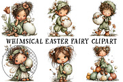 Whimsical Easter Fairy Clipart, an Illustration by OK Design (Thumbnail 2 of 6)