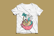 Coffee with a beach view, a Food Illustration by gunaonedesign (Thumbnail 3 of 4)