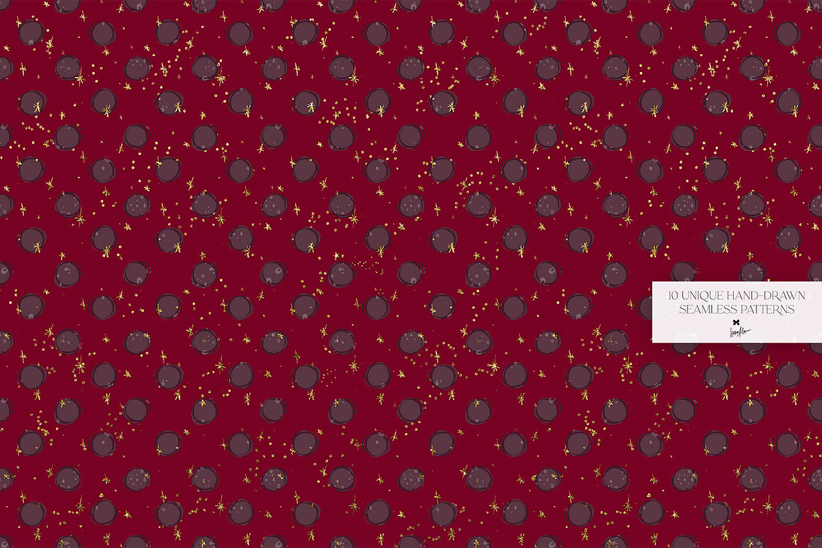 Valentine Cats Seamless Patterns Set, a Pattern Graphic by KaramfilaS (Photo 10 of 17)