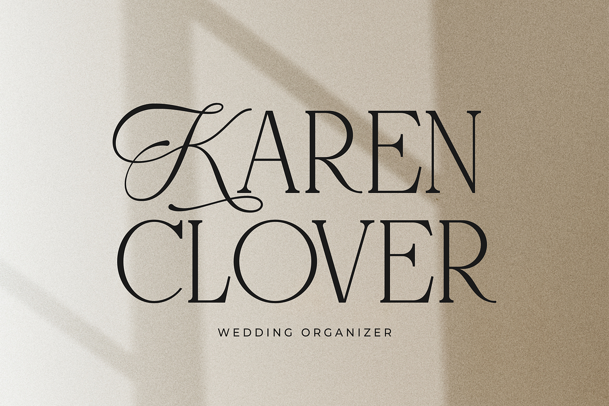 Atelier Blume - Serif & Script Font, a Script Font by agnyhasyastudio (Photo 3 of 17)