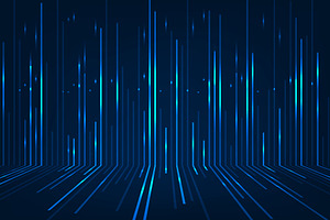 Abstract Blue Lines Background