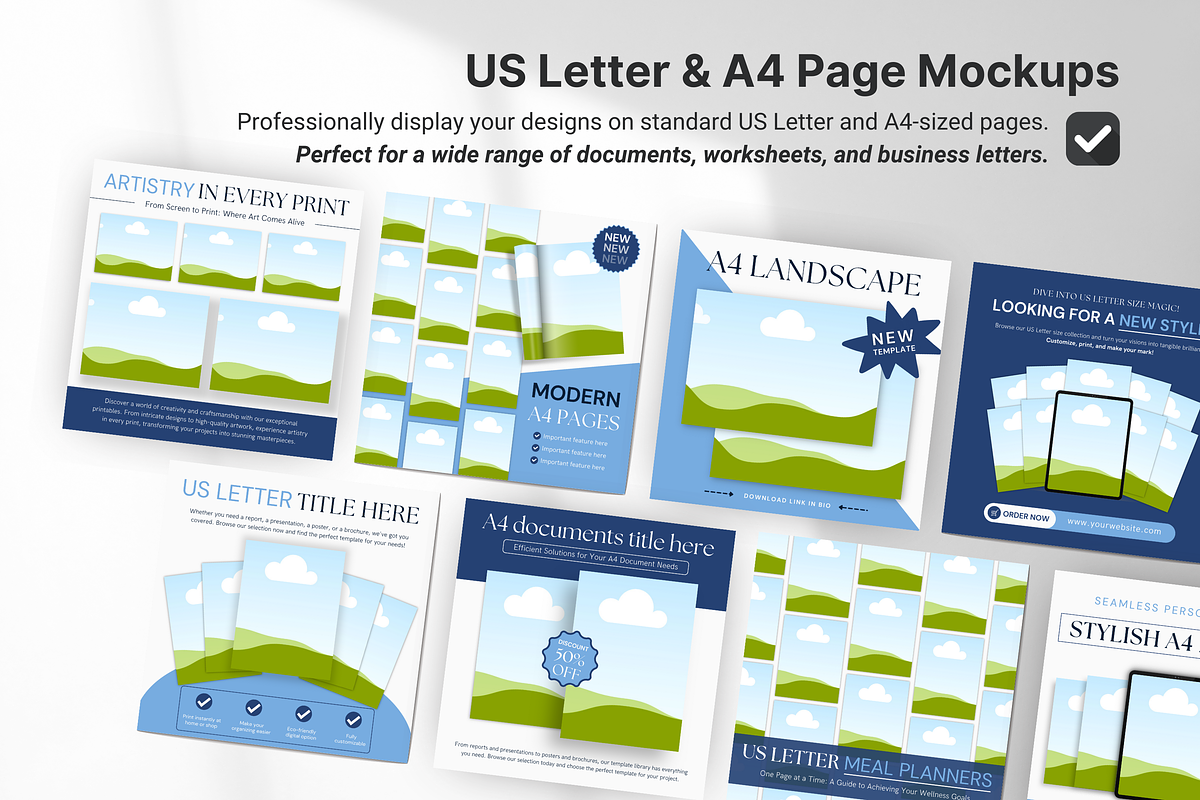 Digital Listing Mockup Templates, a Device Mockup by DigiPax (Photo 3 of 10)
