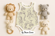 Baby Bows Shower, a Decorative Illustration by Decor Lines (Thumbnail 13 of 16)