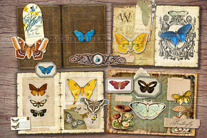 Butterfly Scrapbooking Kit