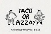 YUMMY FOOD BUNDLE Vol.1: Hand-Drawn, a Food Illustration by MaxArt Foundry (Thumbnail 4 of 9)
